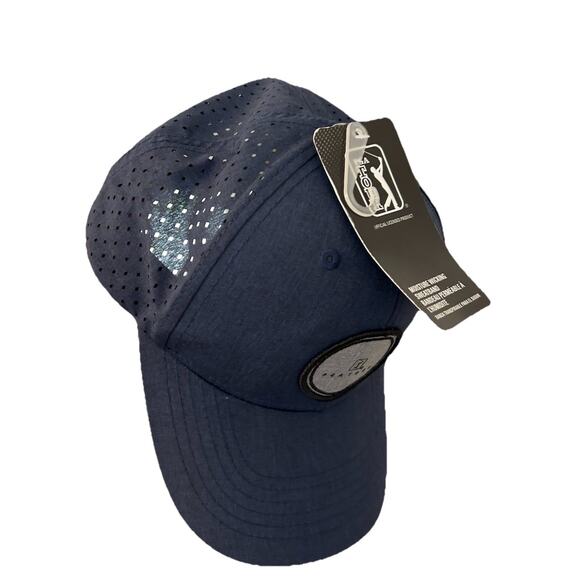 NEW PGA Pro Series Golf Hat Baseball Cap Solid Navy Blue Tour Championships NWT - Picture 7 of 8